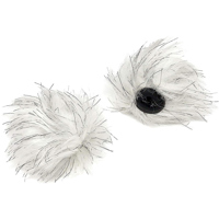 

Movo Photo WS-RD12 Furry Windscreen for 12mm Lavalier Microphones, 2-Pack