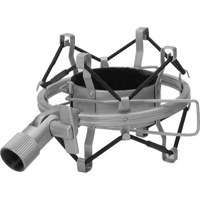 

MXL High-Isolation Microphone Shock Mount for 770/990 & Mics with a 60mm Diameter, Silver
