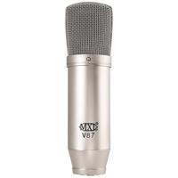 

MXL MXL V87 Large Diaphragm Low-Noise Broadcast Studio Condenser Microphone
