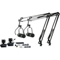 

MXL VPS DUO Visual Podcasting Station with 2x BCD-1 Live Broadcast Dynamic Microphone and 2x CV-502-U3 Camera