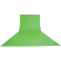 

MyStudio PC160 Portable Green Screen Kit, Includes 2xPro Matte IV Chroma Green Plastics, 2xCrossbars, 3xGrip Stands, 3 Safety Cables and Hardware