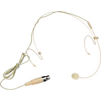 

Nady HM-10 Headmic Headworn Omni-Directional Condenser Microphone with 3-Pin Mini XLR Connector, Biege