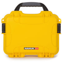 

Nanuk Small Series 904 Lightweight NK-7 Resin Waterproof Protective Case for Mirrorless Camera or 2-Way Radio, Yellow