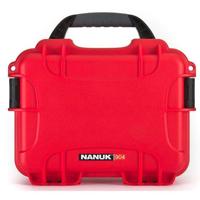 

Nanuk Small Series 904 Lightweight NK-7 Resin Waterproof Protective Case for Mirrorless Camera or 2-Way Radio, Red