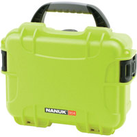 

Nanuk Small Series 904 Lightweight NK-7 Resin Waterproof Protective Case with Foam for Mirrorless Camera or 2-Way Radio, Lime