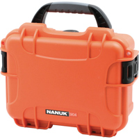 

Nanuk Small Series 904 Lightweight NK-7 Resin Waterproof Protective Case with Foam for Mirrorless Camera or 2-Way Radio, Orange