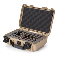 

Nanuk Outdoor Series 909 Lightweight NK-7 Resin Waterproof Protective Case with Foam Insert for 8 Knives, Tan