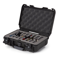 

Nanuk Outdoor Series 909 Lightweight NK-7 Resin Waterproof Protective Case with Foam Insert for 8 Knives, Black