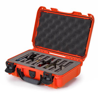 

Nanuk Outdoor Series 909 Lightweight NK-7 Resin Waterproof Protective Case with Foam Insert for 8 Knives, Orange