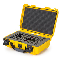 

Nanuk Outdoor Series 909 Lightweight NK-7 Resin Waterproof Protective Case with Foam Insert for 8 Knives, Yellow