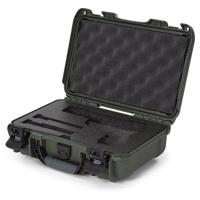 

Nanuk 909 Classic Pistol Case, Holds Pistol and Two Single Stack or One Double Stack Magazines, Olive