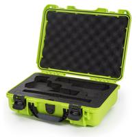 

Nanuk 910 2Up Classic Pistol Case, Holds Two Pistols and Two Single Stack or Two Double Stack Magazines, Lime Green