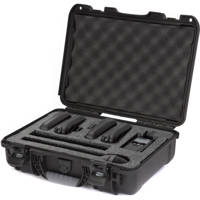

Nanuk Medium Series 910 Lightweight NK-7 Resin Waterproof Protective Case with Foam for Rode Newsshooter Wireless, Black