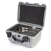 

Nanuk Firearms Series 918 Waterproof Protective Case with Foam Insert for 3 Revolvers with up to 8" Barrels, Silver