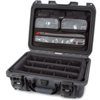 

Nanuk Medium Series 920 Lightweight NK-7 Resin Waterproof Hard Case with Lid Organizer and Padded Dividers, Graphite