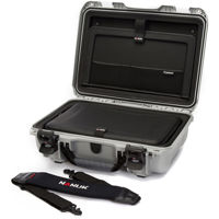 

Nanuk 923 Hard Case with Sleeve & Shoulder Strap for 15" Laptop, Silver