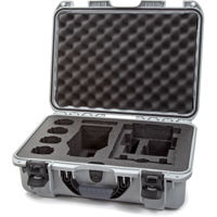 

Nanuk Media Series 925 Lightweight NK-7 Resin Waterproof Hard Case for DJI Mavic 2 Pro/Zoom + Smart Controller, Silver