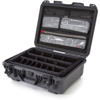 

Nanuk Large Series 930 Lightweight NK-7 Resin Waterproof Hard Case with Lid Organizer and Padded Dividers, Graphite