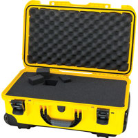 

Nanuk Wheeled Series 935 Lightweight NK-7 Resin Waterproof Protective Case with Foam for DSLR Camera, 3 Lenses, Flash, Yellow