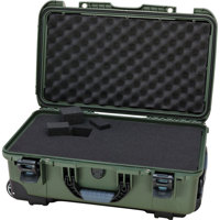 

Nanuk Wheeled Series 935 Lightweight NK-7 Resin Waterproof Protective Case with Foam for DSLR Camera, 3 Lenses, Flash, Olive