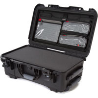 

Nanuk Wheeled Series 935 Lightweight NK-7 Resin Waterproof Hard Case with Foam Insert and Lid Organizer, Black