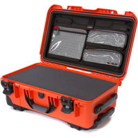 

Nanuk Wheeled Series 935 Lightweight NK-7 Resin Waterproof Hard Case with Foam Insert and Lid Organizer, Orange