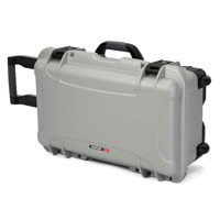 

Nanuk Media Series 935 Wheeled Lightweight NK-7 Resin Waterproof Hard Case with Lid Organizer and Foam Insert for Canon and Nikon DSLR Cameras, Silver