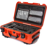 

Nanuk Media Series 935 Wheeled Lightweight NK-7 Resin Hard Case with Foam Insert for Sony A7R, Orange