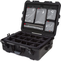 

Nanuk Large Series 945 Lightweight NK-7 Resin Waterproof Hard Case with Dividers and Lid Organizer, Black