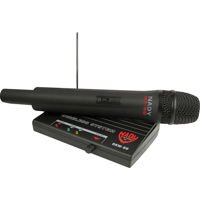 

Nady DKW-8U Single-Channel UHF Wireless Microphone System, Includes HT-8U Handheld Microphone and Receiver