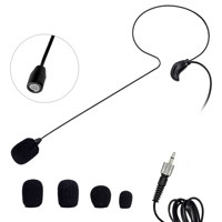 

Nady HM-35 Headmic Headworn Omni-Directional Cardoid Condenser Microphone with 3.5mm Connector, Black