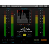 

NUGEN Audio ISL 2st Real Time True Peak Stereo Limiter Software, Electronic Download
