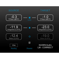 

NUGEN Audio LM-Correct 2 Auto Loudness Compliant Audio Software, Electronic Download