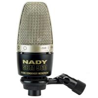 

Nady SCM-960 Cardioid & Omni Large Diaphragm Studio Condenser Microphone
