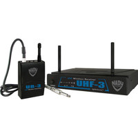 

Nady UHF-3 UHF DigiTRU Wireless Diversity Guitar System, Includes Receiver, UB-3 Transmitter, Instrument Cord, 2 Antennas, Power Supply, MU3/484.55MHz