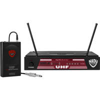 

Nady UHF-4 UHF DigiTRU Wireless Diversity Guitar System, Includes UHF-4 Receiver, UB-4 Bodypack Transmitter, Instrument Cord, 2 Antennas, Power Supply