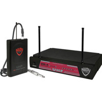

Nady UHF-4 UHF DigiTRU Wireless Diversity Guitar System, Includes UHF-4 Receiver, UB-4 Transmitter, Instrument Cord, 2 Antenna, Power Supply, Group 11