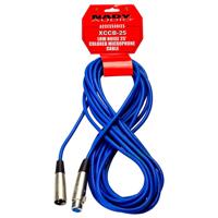 

Nady XCC-25 25' Low Noise XLR to XLR Colored Microphone Cable, Blue