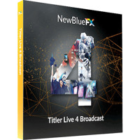 

NewBlueFX Titler Live 4 Broadcast, Electronic Download