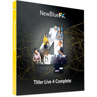 

NewBlueFX Titler Live 4 Complete - Electronic Download