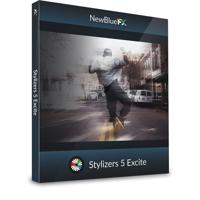 

NewBlueFX Stylizers 5 Excite Energetic Motion Effects Software Plug-In, Electronic Download