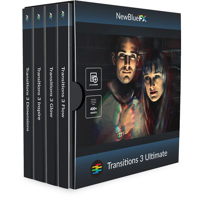 

NewBlueFX Transitions 5 Ultimate Software Plug-In, Includes Transitions 5 Flow, Transitions 5 Dimensions, Transitions 5 Glow, Transitions 5 Inspire, Electronic Download
