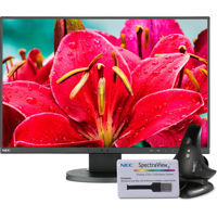 

NEC EA245WMI 24" Widescreen IPS Desktop LED Monitor with SpectraView II Color Calibration Software