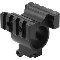 

NcSTAR 1" Shotgun Magazine Tube Mount with Picatinny Rails, Sling Stud & Bayonet Lug for the Remington 870, Black
