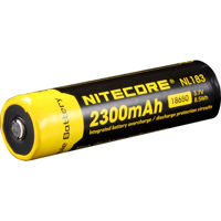 

Nitecore NL1823 18650 3.7V Rechargeable Li-Ion Battery, 2300mAh Capacity