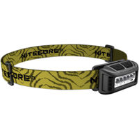 

Nitecore NU10 Rechargeable Wide-Angle Illumination LED Headlamp, 160 Lumens, Black