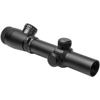 

NcSTAR 1.1-4x25 Riflescope, Matte Black with Blue/Red Illuminated P4 Sniper Reticle, 30mm Tube Diameter