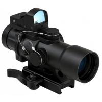 

NcSTAR 3.5x32 Urban Tactical Riflescope with Dual Illuminated Green and Blue Tactical Reticle, DGAB Micro Green Dot Reflex CPO Optic