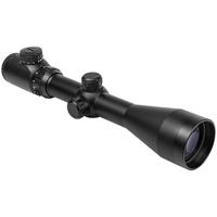 

NcSTAR 3-12x50 Euro Series Riflescope, Matte Black with Red/Green Illuminated Small Cross + Plex Reticle, 30mm Tube Diameter