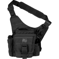 

Maxpedition Jumbo L.E.O. Versipack Concealed Carry Bag, Black Polyurethane Coated Ballistic Nylon